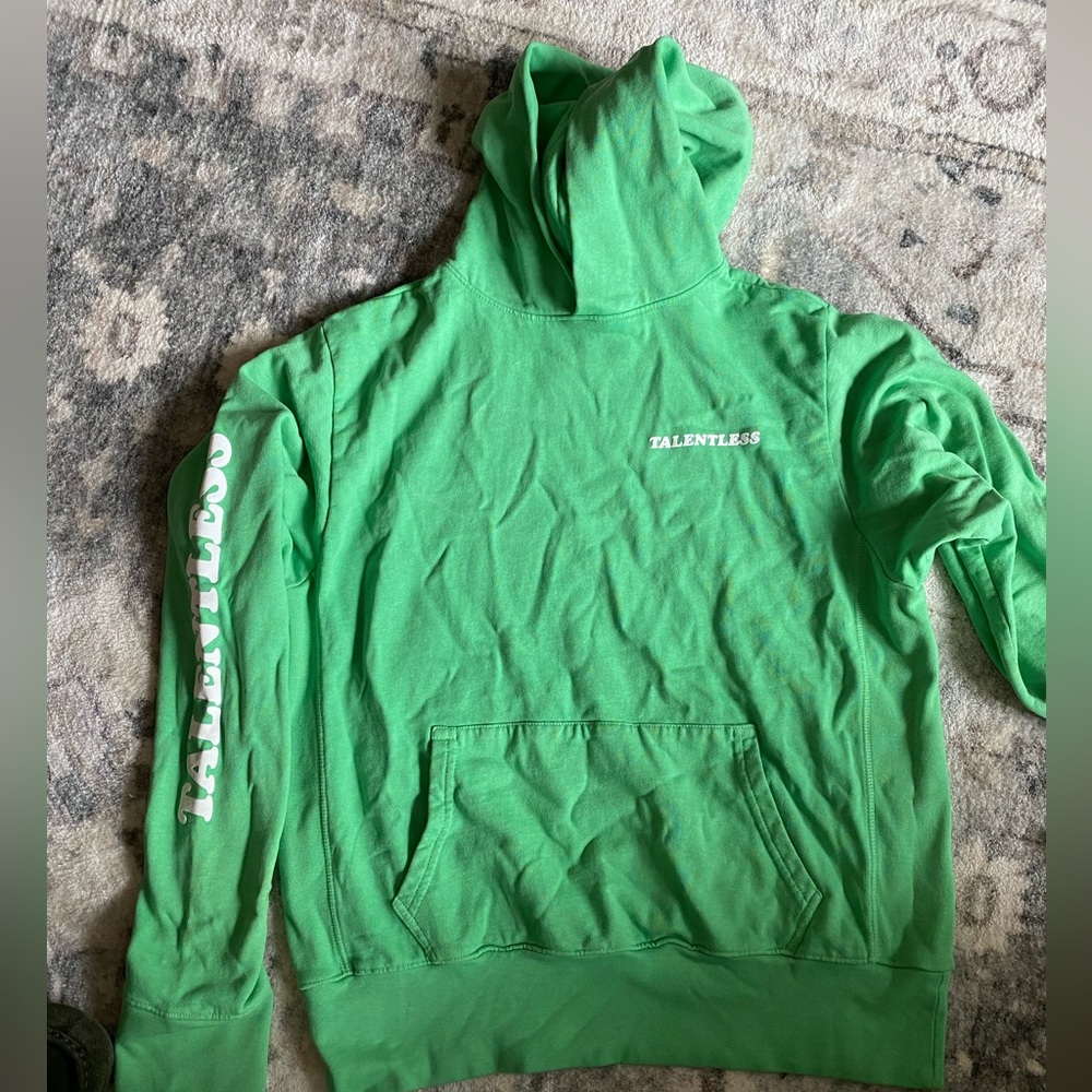 Green talentless sweatshirt - XS, only worn once